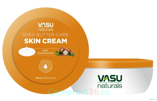 Крем Тричуп питательный для лица и тела с маслом ши (Trichup Vasu Shea Butter Care Skin Cream) 140 мл.
